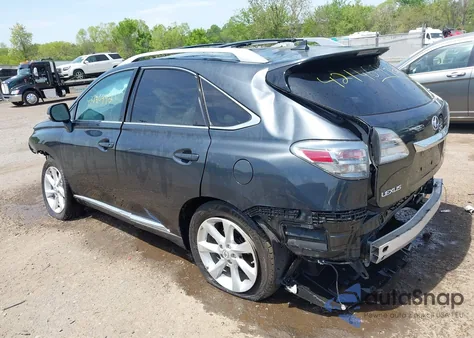 2010 Lexus Rx 350 from USA, damaged, VIN 2T2ZK1BA1AC039874